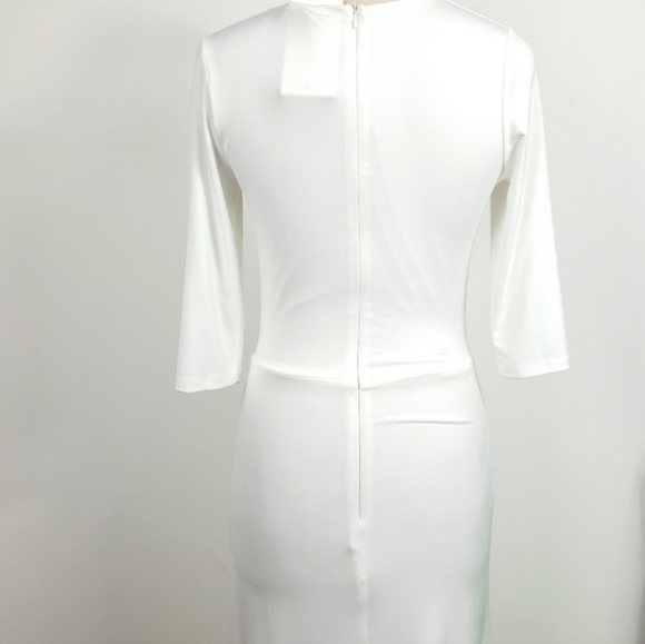 LurellyLinda Plunging High-Slit Faux Wrap Evening Gown New with Tags - Picture 11 of 12